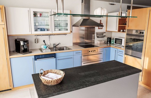 Sumvitg Apartment | Cosy apartment for 6 people with WIFI, TV, patio and panoramic view