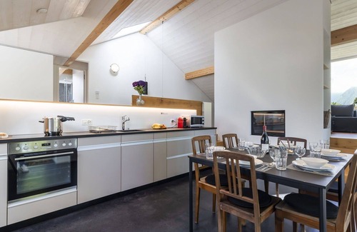 Chatel-Saint Denis Apartment | Cosy apartment for 6 people with WIFI, patio and pets allowed