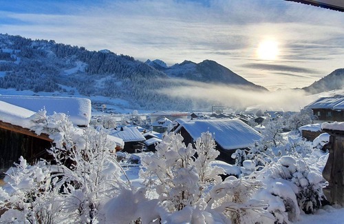 Zweisimmen Apartment | Cosy apartment for 7 guests with WIFI, TV and balcony