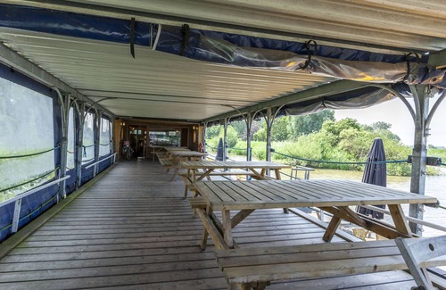 Merkem Boat Rental | Cosy Boat in Merkem with Terrace