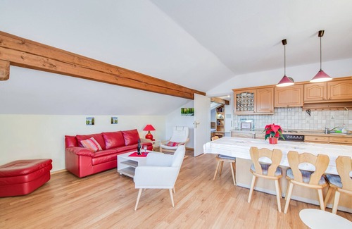 Eggstatt Apartment | Cosy Holiday Apartment "Alpenblick" with Balcony, Terrace & Wi-Fi; Parking Available