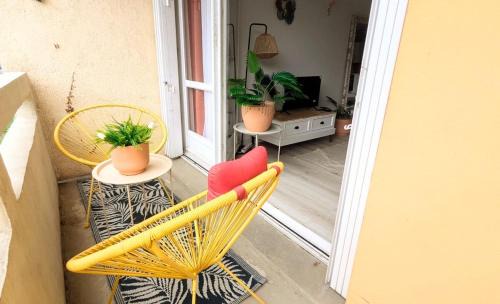 Dufau-Tourasse Apartment | Cosy Jungles - T3 - Balcon & parking gratuit