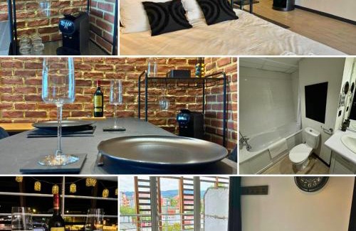 Lourdes Apartment | Cosy Roc - Wifi, Balcon, TV, Clim, Équipé