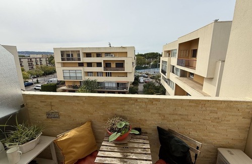 Balaruc-les-Bains Apartment | Cosy studio close to the thermal spa and the beach