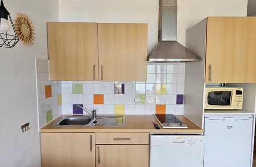 Serra-di-Ferro Apartment | Cosy T2 sea and pool view Alba Rossa