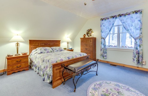 Ludlow Cottage | Cottage Across Street from the Lake w/60' Water Frontage Access, Private Dock