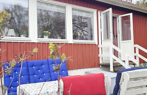 Hjaelteby Ski Chalet | Cottage in beautiful rocky surroundings on Mjörn, only 300m from the sea | SE09115