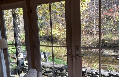 Hartland Four Corners Cottage | Cottage perched above Lull's Brook.