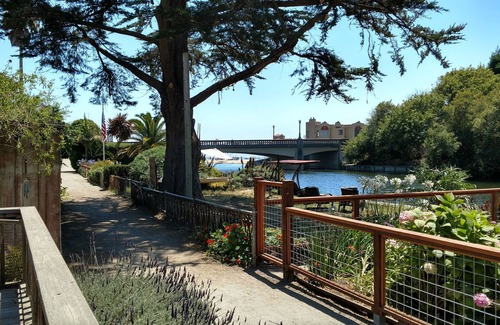 Capitola Cottage | Cottage with both Creek & Ocean Views, steps to the Village