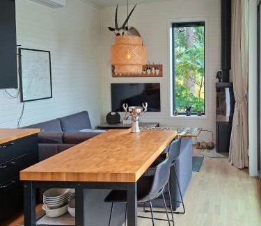 Sandviken House | Cottage With Lake View And Boat At Lake Storsjön