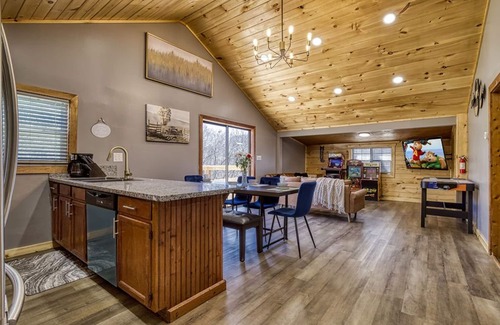 Kodak Cabin | Country Cabin Fence Area for Dogs Hot Tub Games