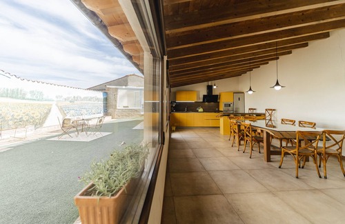 Melgar de Fernamental House | Country House 'Hortelanos' with Private Garden and Wi-Fi