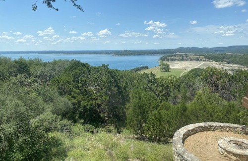 Canyon Lake House | Country home with modern amenities overlooking the lake.