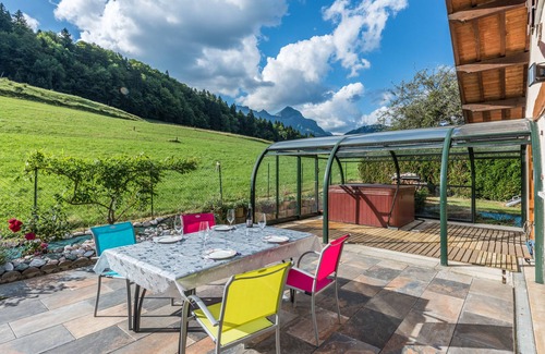 Marthod Cottage | Country house in mountain leant on "Bauges" natural park