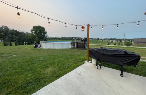 Fond du Lac House | Country living with a pool, fire pit & family-friendly!