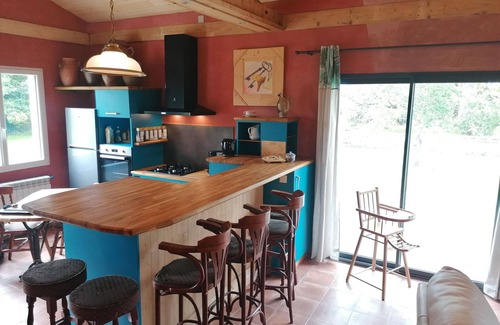 Nuille-sur-Vicoin Cottage | Country Retreat with Private Woods, Ponds, and Gardens