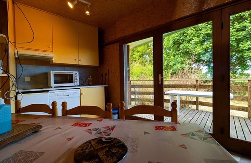 Orsennes Cottage | Countryside Chalet by the Water: 2BR, Terrace, Pets Welcome
