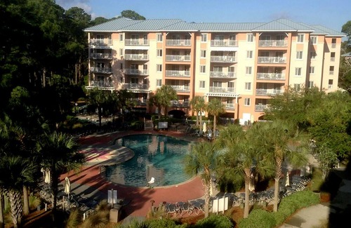 Palmetto Dunes Resort | Courtyard View - 3 Bedroom - Marriott's SurfWatch - Full Resort Access