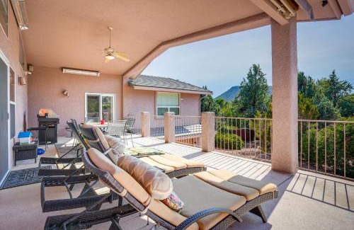 Oak Creek House | Covered Deck and Red Rock Views Home in Sedona
