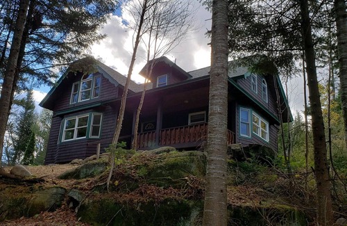Lake Placid Cottage | Coyote Cottage, 78 Acres, 2 BR, Loft, Den w/pull out, 2 Bath, Views, Fireplaces