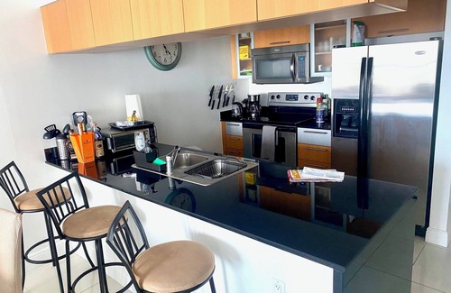 Edgewater Condo | Cozy 1-bedroom condo in downtown Miami with WiFi, fitness room, Double views