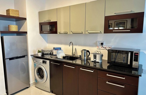 Negombo Apartment | Cozy 1-bedroom fully furnished apartment in charming Negombo beach road.