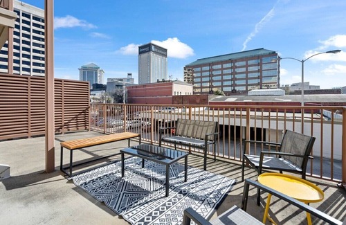 Montgomery Apartment | Cozy 1BR with Balcony & Stylish Touches