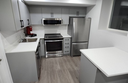 Georgetown Apartment | Cozy 2 Bedroom Guest Suite with Electric Fireplace