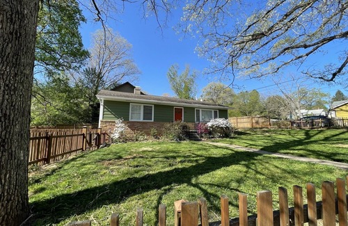 Bear Creek House | Cozy 2-bedroom home in West Asheville! Walkable location on Sulphur Springs Rd.