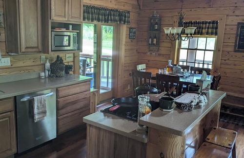 Moorestown Cabin | Cozy 2-bedroom lodge near Higgins Lake with WiFi, AC