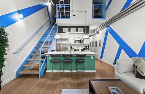 Atlantic Station Area Apartment | Cozy 2-Bedroom Loft | Walkable Location
