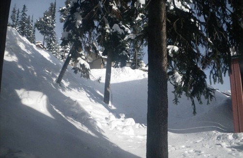 Snow Pine Estates House | Cozy 2 Bedroom Ski in, Ski out, Chalet with European Flair and Private Hot Tub