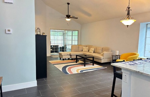 Arlington House | Cozy 2BR Getaway with Patio & Garage Near Shops, Dining & Highways!