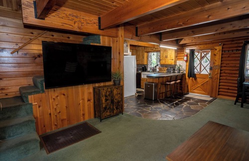 Oakhurst Cabin | Cozy 3-bedroom log Cabin. Just minutes away from Bass Lake.