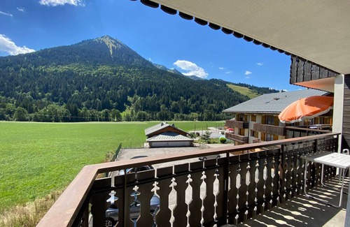 La Chapelle-d'Abondance Apartment | Cozy 35m² Apartment in Village Center with Multi Pass Access!