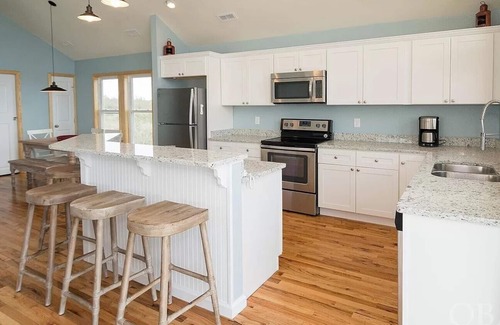 Carova Beach House | Cozy 4-bedroom house with private pool, hot tub located in 4x4 section