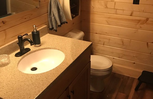Linn Valley Cabin | Cozy A-Frame cabin right next to the water.
