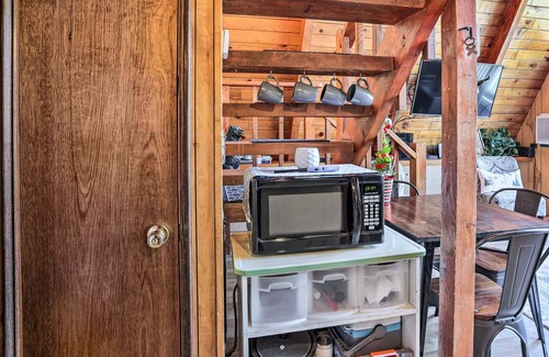 Arrowbear Lake Cabin | Cozy A-Frame w/Hot Tub Near Arrowbear Lake!