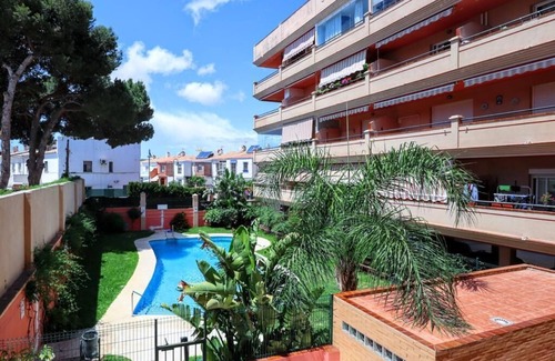 Las Lagunas Apartment | Cozy and elegant apartment with swimming pool and parking - Fuengirola beach