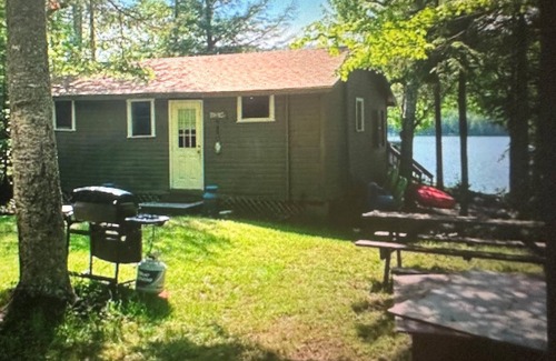 Piermont Cabin | Cozy and Rustic lakefront cottage on beautiful, serene Lake Armington