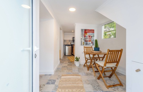 Sao Vicente Apartment | Cozy apartment 50 meters from the sea with outside terrace.