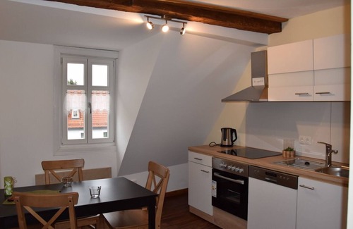 Bad Rodach Apartment | Cozy apartment (56sqm) with a view of the historic Bad Rodach market
