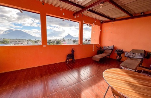 Panajachel Apartment | Cozy Apartment for 2 w/roof. View to Volcanoes