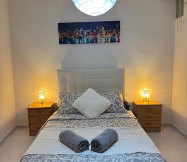 Palacio Apartment | Cozy Apartment Gran Via Wifi Air Conditioner & Heat