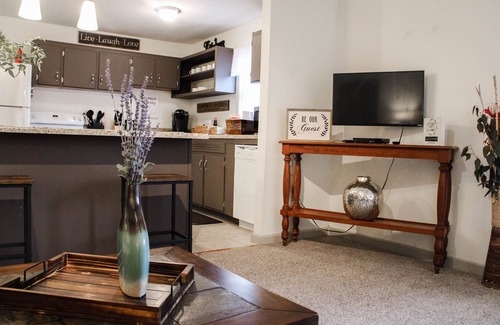 Floyd Apartment | Cozy Apt. Downtown Floyd; Golden Maple Homestays