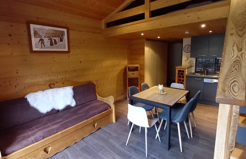 Le Grand-Bornand Apartment | Cozy apt. for 5, near slopes and shuttle, south-facing balcony