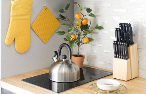 Barths Apartment | Cozy apt w/desk & rooftop deck