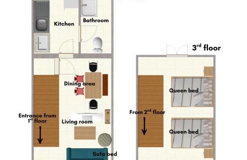 Chakkrawat Apartment | Cozy Attic Retreat Chinatown near Yaowarat - Songwat
