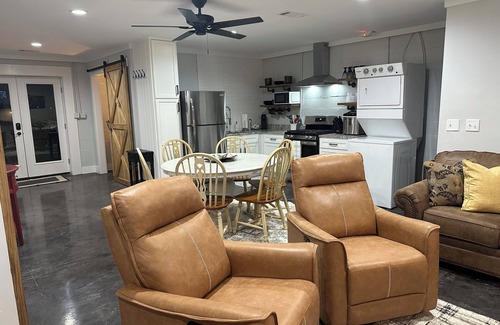 College Hill Apartment | Cozy Basement Suite with Private Patio and Fire Pit