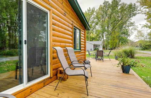 Bay City House | Cozy Bay City Abode w/Deck & Fire Pit, Near Lakes